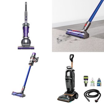 Pallet – 14 Pcs – Vacuums – Damaged / Missing Parts / Tested NOT WORKING – Hoover, Dyson, Bissell, Shark