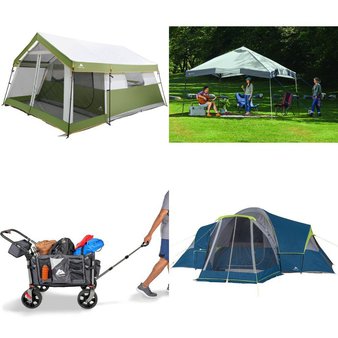 Pallet – 12 Pcs – Camping & Hiking – Customer Returns – Ozark Trail