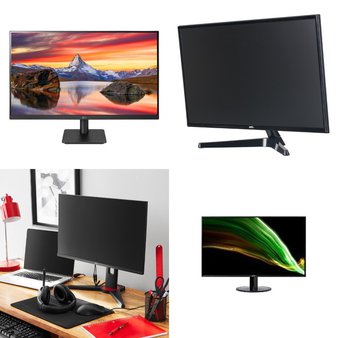 Pallet – 13 Pcs – Monitors – Customer Returns – LG, Onn, ACER