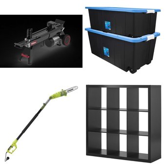 Pallet – 17 Pcs – Storage & Organization, Hedge Clippers & Chainsaws, Power Tools, Hardware – Overstock – Better Homes & Gardens, Snow Joe