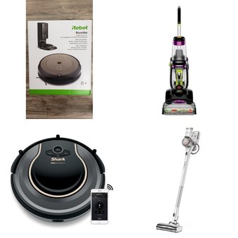 Pallet – 31 Pcs – Vacuums, Kitchen & Dining – Damaged / Missing Parts / Tested NOT WORKING – Tineco, Shark, Hoover, SharkNinja