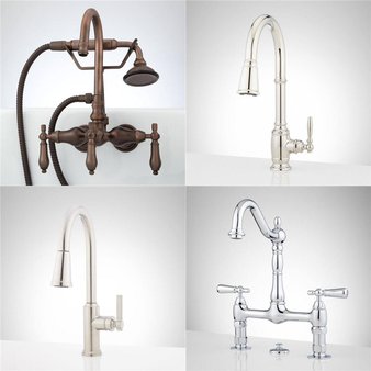 CLEARANCE! Pallet – 165 Pcs – Hardware – Open Box Like New – Signature Hardware, Signature Houseware