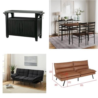 Pallet – 12 Pcs – Living Room, TV Stands, Wall Mounts & Entertainment Centers, Dining Room & Kitchen, Decor – Overstock – Mainstays, Onn