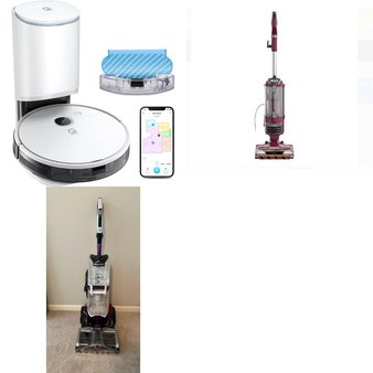 Pallet – 14 Pcs – Vacuums – Mixed Conditions – yeedi, Shark, Hoover