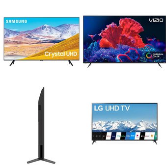 12 Pcs – LED/LCD TVs – Refurbished (GRADE A) – Samsung, Philips, VIZIO, onn.
