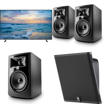 1 Pallet – 13 Pcs – LED & LCD – Mixed Conditions – Samsung, JBL, Samsung Electronics, JBL PROFESSIONAL