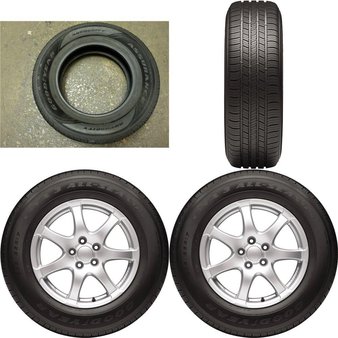 Pallet – 14 Pcs – Tires, Automotive Parts – Customer Returns – Goodyear