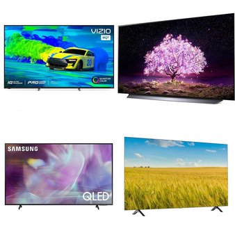 72 Pcs – LED/LCD TVs – Refurbished (GRADE A, GRADE B) – Samsung, LG, VIZIO, Sony