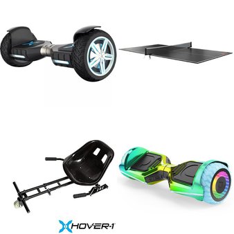 CLEARANCE! Pallet – 40 Pcs – Powered, Outdoor Play, Not Powered, Unsorted – Customer Returns – Razor Power Core, Hover-1, Razor, Little Tikes