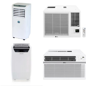 2 Pallets – 20 Pcs – Air Conditioners – Mixed Conditions – LG, Honeywell, Keystone, JHS