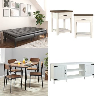 1 Pallet – 11 Pcs – Dining Room & Kitchen, Bedroom, Living Room – Overstock – Mainstays, Better Homes & Gardens