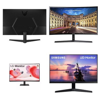 6 Pallets – 272 Pcs – Monitors, Unsorted – Customer Returns – Onn, LG, ACER, Samsung