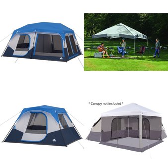 CLEARANCE! Pallet – 15 Pcs – Camping & Hiking – Customer Returns – Ozark Trail, Ozark, Igloo
