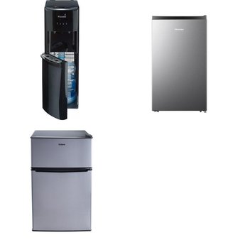 Pallet – 4 Pcs – Bar Refrigerators & Water Coolers – Customer Returns – Galanz, Primo Water, HISENSE
