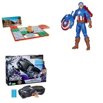 – Parcel Box – 17 Pcs – New Action Figures – New and New Damaged Box – Walmart