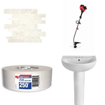 Manifested 2 Pallets – 107 Pcs – Hardware, Unsorted, Trimmers & Edgers, Fans – Home Improvement (Lowe’s) – Untouched Customer Returns