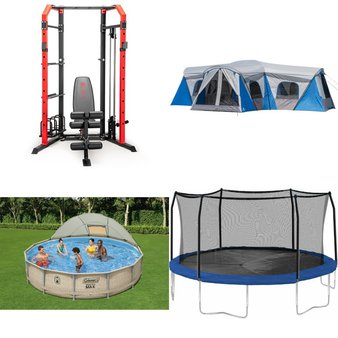 Pallet – 11 Pcs – Camping & Hiking, Trampolines, Game Room, Hand Tools – Overstock – Ozark Trail, Skywalker Trampolines