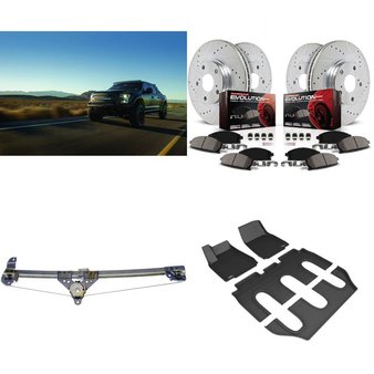 6 Pallets – 484 Pcs – Automotive Accessories, Automotive Parts, Power Tools, Stereos – Customer Returns – Peerless, Stanley, EverStart, Hyper Tough