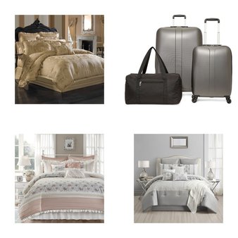 2 Pallets – 193 Pcs – Curtains & Window Coverings, Bedding Sets, Bath, Comforters & Duvets – Mixed Conditions – Sun Zero, Madison Park, Asstd National Brand, Regal Home Collections, Inc.