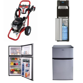 Pallet – 8 Pcs – Refrigerators, Bar Refrigerators & Water Coolers, Pressure Washers – Customer Returns – Galanz, Frigidaire, BRIO, Simpson