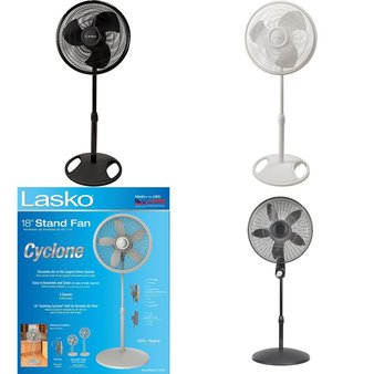 3 Pallets – 112 Pcs – Fans, Air Conditioners – Customer Returns – Lasko, Holmes, UNBRANDED