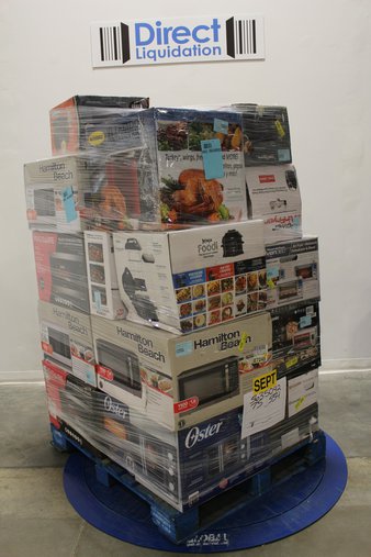 Pallet – 20 Pcs – Microwaves, Ovens / Ranges, Toasters & Ovens – Customer Returns – Proctor Silex, Hamilton Beach, Tristar, Frigidaire