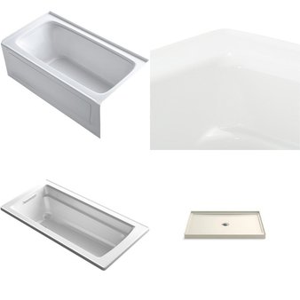 Pallet – 4 Pcs – Kitchen & Bath Fixtures, Hardware – Customer Returns – Kohler