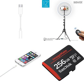 CLEARANCE! Pallet – 470 Pcs – Other, Accessories, FlashDrives/SD/Storage Media, Power Adapters & Chargers – Customer Returns – Apple, Bower, SanDisk, Onn