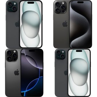 WEEKLY PHONES – 12 Case Packs – 348 Pcs – Refurbished Carrier UNKNOWN – Latest Two Generations iPhones – Walmart