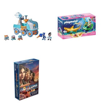 – Parcel Box – 12 Pcs – New Boardgames, Puzzles & Building Blocks – New and New Damaged Box – Walmart