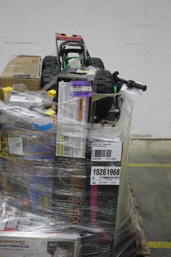 3 Pallets – 113 Pcs – Projector, All-In-One, Keyboards & Mice, In Ear Headphones – Untested Customer Returns – Walmart