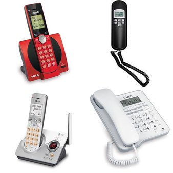 Pallet – 246 Pcs – Cordless / Corded Phones – Customer Returns – VTECH