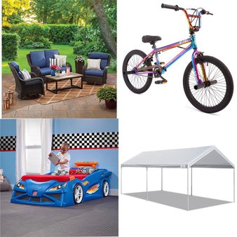 Pallet – 10 Pcs – Patio, Cycling & Bicycles, Living Room, Kids – Overstock – Caravan Canopy, Hyper Bicycles