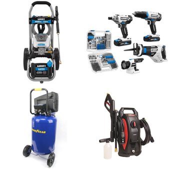 Pallet – 10 Pcs – Pressure Washers, Fireplaces, Power Tools, Hardware – Customer Returns – Hart, Better Homes & Gardens, Goodyear, Seville Classics