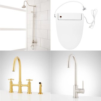 CLEARANCE! Pallet – 209 Pcs – Hardware, Kitchen & Bath Fixtures – Open Box Like New – Signature Hardware