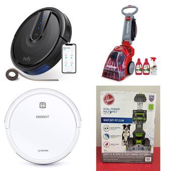 Pallet – 22 Pcs – Vacuums, Accessories – Customer Returns – Hoover, Tineco, onn., Eufy