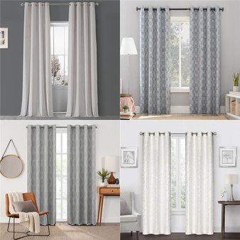 Pallet – 200 Pcs – Decor, Curtains & Window Coverings, Bath – Mixed Conditions – Private Label Home Goods, Sun Zero, Fieldcrest, Archaeo