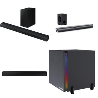 Pallet – 24 Pcs – Speakers – Customer Returns – PROSCAN, Samsung, Philips, Monster