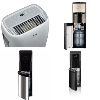 Pallet – 10 Pcs – Bar Refrigerators & Water Coolers, Unsorted – Customer Returns – Primo, Proctor Silex, Frigidaire, Igloo