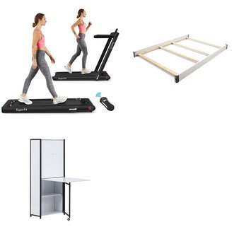 Pallet – 3 Pcs – Baby, Exercise & Fitness, Office – Customer Returns – Delta Children, Costway, Studio Designs