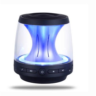 15 Pcs – Blackweb BWA15AV110 HIGHWIRE Portable Wireless Bluetooth Speaker with LED Light – Refurbished (GRADE C)