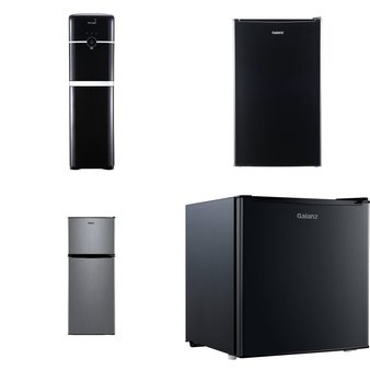 Pallet – 6 Pcs – Refrigerators, Bar Refrigerators & Water Coolers – Customer Returns – Galanz, Primo Water