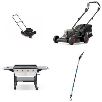 Pallet – 11 Pcs – Trimmers & Edgers, Mowers, Hedge Clippers & Chainsaws, Grills & Outdoor Cooking – Customer Returns – Hyper Tough, Mm, Hart