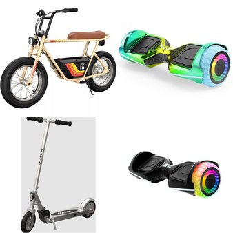 Pallet – 11 Pcs – Powered, Cycling & Bicycles – Customer Returns – Swagtron, Razor, Jetson, Hover-1