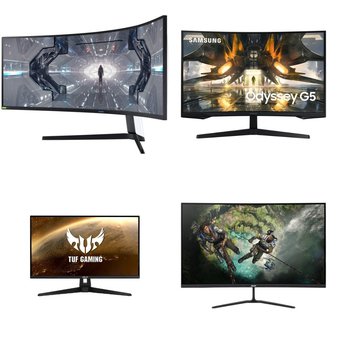 Pallet – 25 Pcs – Monitors – Damaged / Missing Parts / Tested NOT WORKING – Samsung, LG, ACER, Asus