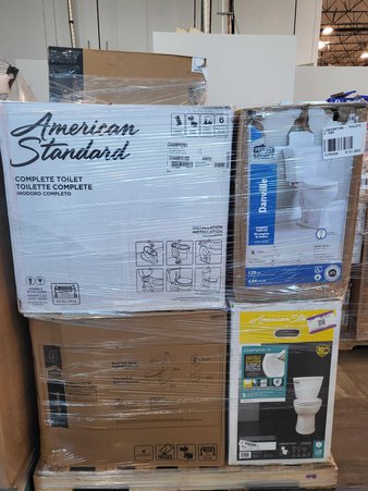 Truckload – Toilets & Bathtubs (Lowe’s) – Customer Returns