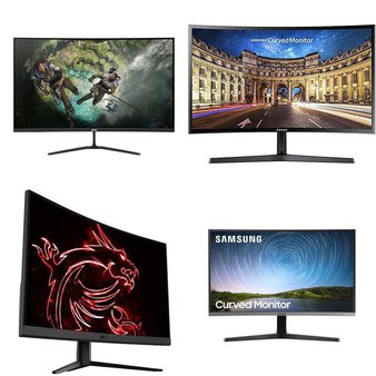 Pallet – 22 Pcs – Monitors – Damaged / Missing Parts / Tested NOT WORKING – Samsung, ACER, MSI, Asus