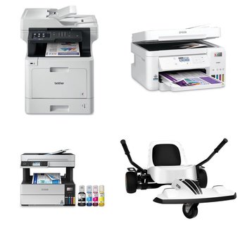 Pallet – 25 Pcs – All-In-One, Point & Shoot, Inkjet, Security & Surveillance – Customer Returns – EPSON, Polaroid, HP, Canon