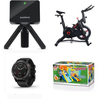 CLEARANCE! Pallet – 12 Pcs – Exercise & Fitness, Golf, GPS Unit, Outdoor Sports – Customer Returns – Garmin, PGA TOUR, ECHELON, Sunny Health & Fitness