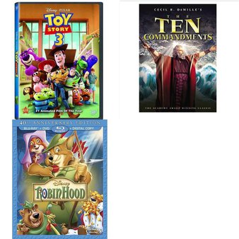 48 Pcs – Movies & TV Media – New – Retail Ready – BUENA VISTA HOME ENTERTAINMENT, Walt Disney, Paramount